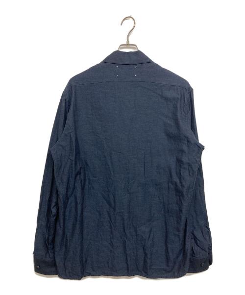Maison Margiela（メゾンマルジェラ）Maison Margiela (メゾンマルジェラ) ワーカーシャツ ネイビー サイズ:SIZE42の古着・服飾アイテム