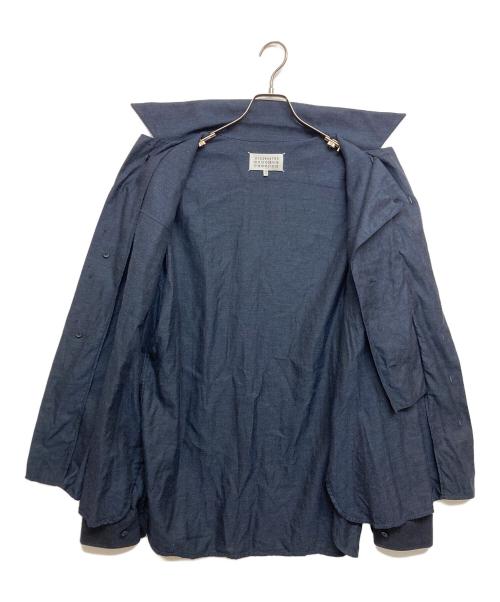 Maison Margiela（メゾンマルジェラ）Maison Margiela (メゾンマルジェラ) ワーカーシャツ ネイビー サイズ:SIZE42の古着・服飾アイテム