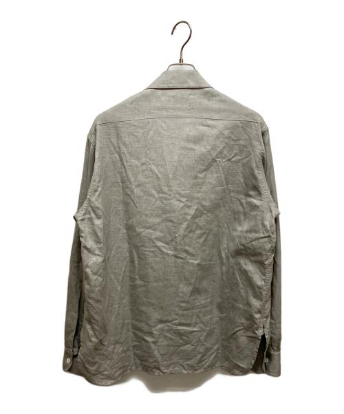 Maison Margiela（メゾンマルジェラ）Maison Margiela (メゾンマルジェラ) ワーカーシャツ グレー サイズ:SIZE42の古着・服飾アイテム
