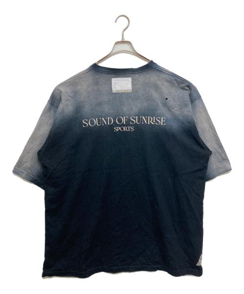 SOUND OF SUNRISE（サウンドオブサンライズ）SOUND OF SUNRISE (サウンドオブサンライズ) S.O.S Sun Faded Like T-shirt ブラック サイズ:SIZE XLの古着・服飾アイテム