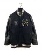 SUPREME×NEIGHBORHOODシュプリーム×ネイバーフッド）の古着「Varsity Jacket」｜ブラック