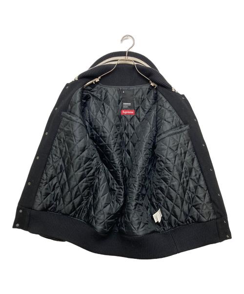 SUPREME（シュプリーム）SUPREME (シュプリーム) NEIGHBORHOOD (ネイバーフッド) Varsity Jacket ブラック サイズ:SIZE Mの古着・服飾アイテム