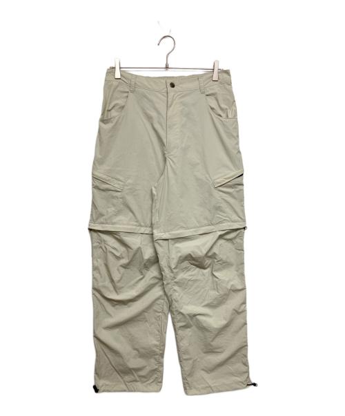 Creek Angler's Device（クリークアングラーズデヴァイス）Creek Angler's Device (クリークアングラーズデヴァイス) Logo 2way pants デタッチャブルパンツ ベージュ サイズ:SIZE Mの古着・服飾アイテム