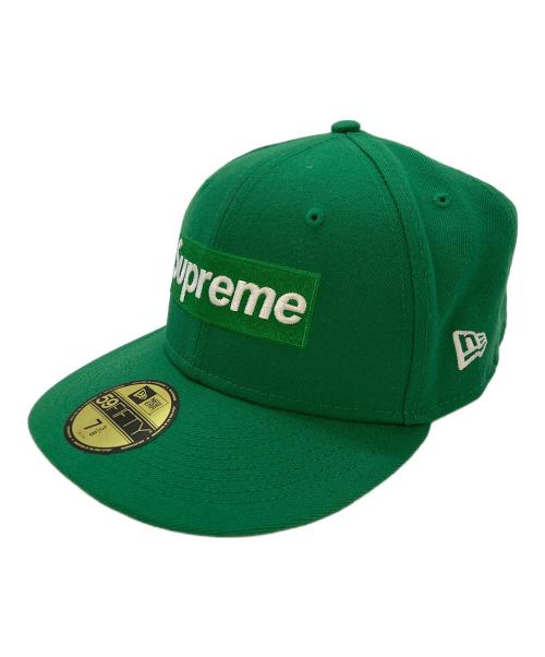 SUPREME（シュプリーム）SUPREME (シュプリーム) キャップ 20ss グリーン サイズ:SIZE7 3/8の古着・服飾アイテム