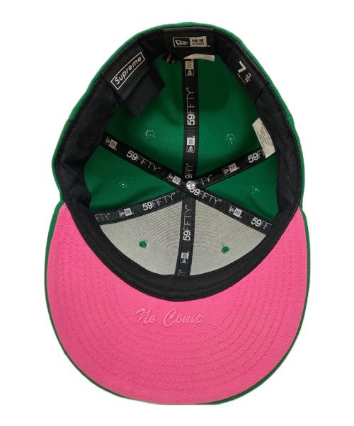 SUPREME（シュプリーム）SUPREME (シュプリーム) キャップ 20ss グリーン サイズ:SIZE7 3/8の古着・服飾アイテム