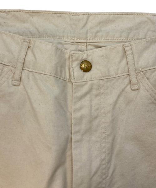 orSlow（オアスロウ）orSlow (オアスロウ) 生成りペインターパンツ アイボリー サイズ:3の古着・服飾アイテム