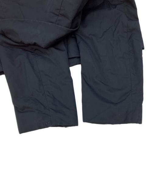 DRIES VAN NOTEN（ドリスヴァンノッテン）DRIES VAN NOTEN (ドリスヴァンノッテン) ボタンレス シングルブレスト ジャケット ブラック サイズ:XSの古着・服飾アイテム