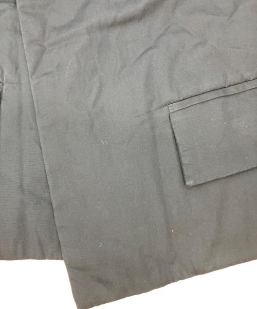 DRIES VAN NOTEN（ドリスヴァンノッテン）DRIES VAN NOTEN (ドリスヴァンノッテン) ボタンレス シングルブレスト ジャケット ブラック サイズ:XSの古着・服飾アイテム