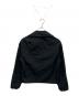 DRIES VAN NOTEN (ドリスヴァンノッテン) ボタンレス シングルブレスト ジャケット ブラック サイズ:XS：40000円