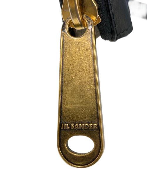 JIL SANDER（ジルサンダー）JIL SANDER (ジルサンダー) サイドジップレザートートバッグ ブラック サイズ:実寸サイズをご参照下さい。の古着・服飾アイテム