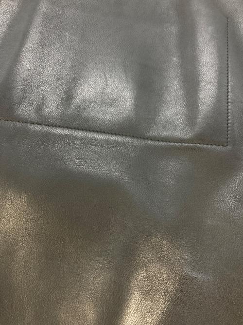 JIL SANDER（ジルサンダー）JIL SANDER (ジルサンダー) サイドジップレザートートバッグ ブラック サイズ:実寸サイズをご参照下さい。の古着・服飾アイテム