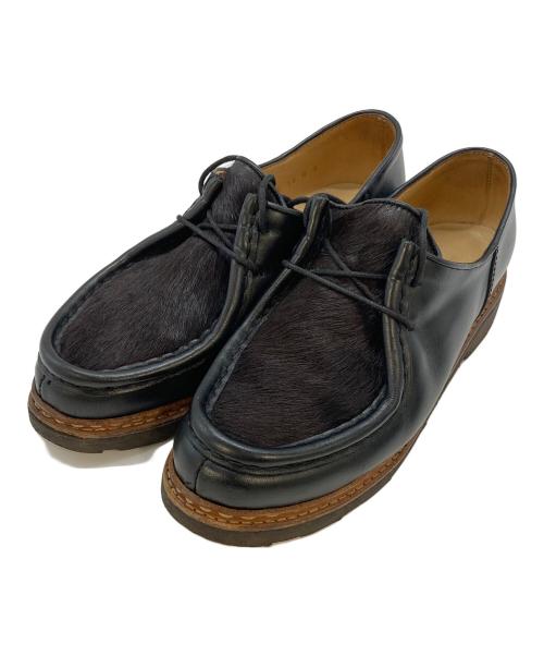PARABOOT（パラブーツ）PARABOOT (パラブーツ) LEMAIRE (ルメール) MICHAEL/レザーシューズ ブラック サイズ:22の古着・服飾アイテム