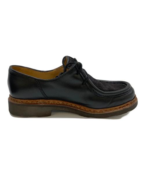 PARABOOT（パラブーツ）PARABOOT (パラブーツ) LEMAIRE (ルメール) MICHAEL/レザーシューズ ブラック サイズ:22の古着・服飾アイテム