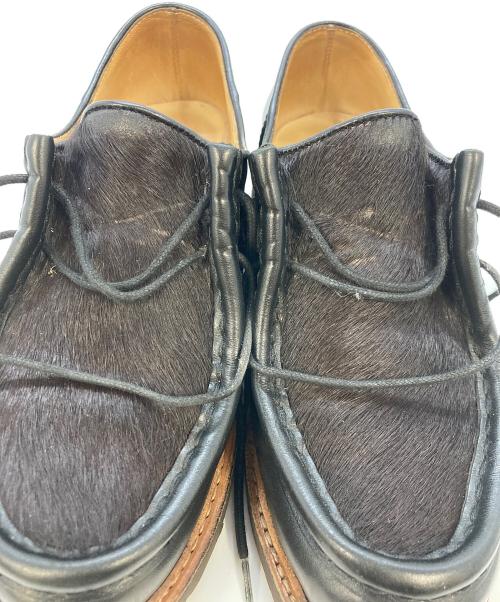 PARABOOT（パラブーツ）PARABOOT (パラブーツ) LEMAIRE (ルメール) MICHAEL/レザーシューズ ブラック サイズ:22の古着・服飾アイテム