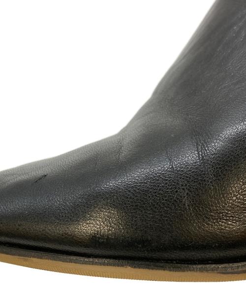 DRIES VAN NOTEN（ドリスヴァンノッテン）DRIES VAN NOTEN (ドリスヴァンノッテン) レザーサンダル ブラック サイズ:SIZE36の古着・服飾アイテム