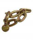 philippe audibertフィリップオーディベール）の古着「MARCUS ゴールデンオーバルリンクチェーン リング」｜ゴールド