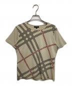 BURBERRY LONDONバーバリーロンドン）の古着「Tシャツ」｜ベージュ