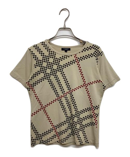 BURBERRY LONDON（バーバリーロンドン）BURBERRY LONDON (バーバリーロンドン) Tシャツ ベージュ サイズ:SIZE Mの古着・服飾アイテム