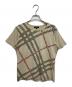 BURBERRY LONDON（バーバリーロンドン）の古着「Tシャツ」｜ベージュ