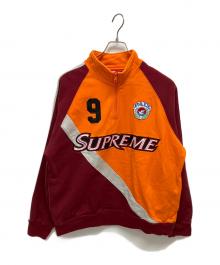 SUPREME（シュプリーム）の古着「Equipe Half Zip Sweatshirt」｜オレンジ