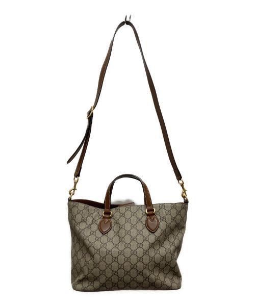 GUCCI（グッチ）GUCCI (グッチ) ショルダーバッグ ブラウンの古着・服飾アイテム