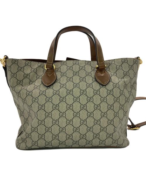 GUCCI（グッチ）GUCCI (グッチ) ショルダーバッグ ブラウンの古着・服飾アイテム