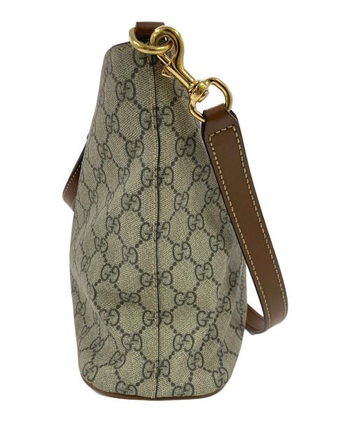 GUCCI（グッチ）GUCCI (グッチ) ショルダーバッグ ブラウンの古着・服飾アイテム