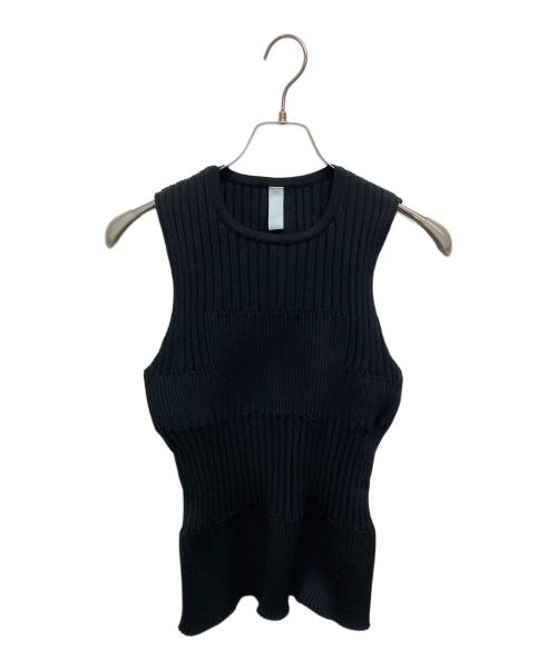 CFCL（シーエフシーエル）CFCL (シーエフシーエル) FLUTED SLEEVELESS TOP ネイビー サイズ:SIZE Freeの古着・服飾アイテム