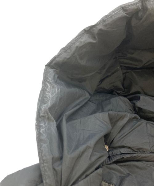 MOORER（ムーレー）MOORER (ムーレー) ツイード切替ダウンコート　OME6205103C ブラック サイズ:SIZE42の古着・服飾アイテム