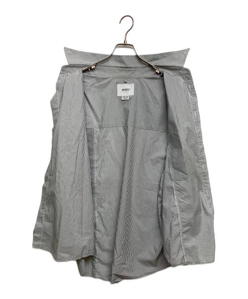 WTAPS（ダブルタップス）WTAPS (ダブルタップス) シャツ BD 01 / LS / CTPL. Broadcloth. Textile. Coolmax. Gps グレー サイズ:SIZE03の古着・服飾アイテム