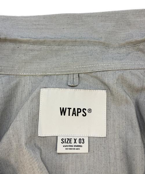WTAPS（ダブルタップス）WTAPS (ダブルタップス) シャツ BD 01 / LS / CTPL. Broadcloth. Textile. Coolmax. Gps グレー サイズ:SIZE03の古着・服飾アイテム