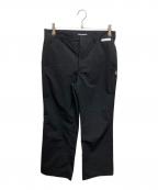 WTAPSダブルタップス）の古着「LEZ/STRT/TROUSERS/POLY.TWILL 241TQDT-PTM01 ストレート トラウザーズ」｜ブラック