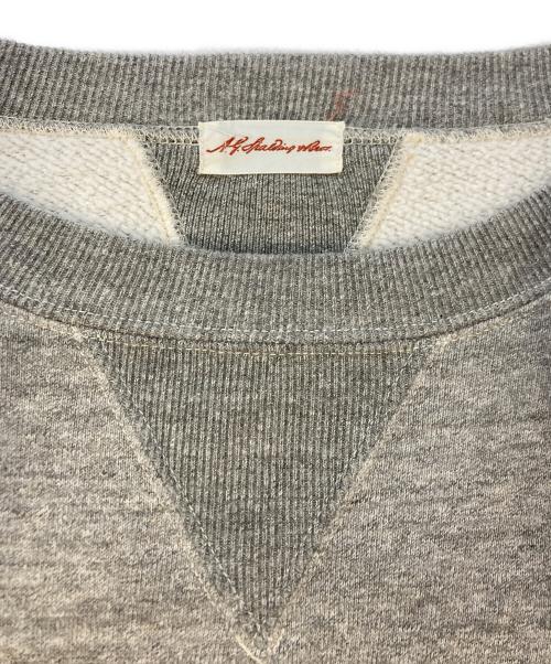 A.G.SPALDING & BROS（エージースポルディング&ブロス）A.G.SPALDING & BROS (エージースポルディング&ブロス) 両vスウェット グレー サイズ:SIZE40の古着・服飾アイテム
