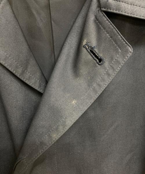 Christian Dior MONSIEUR（クリスチャンディオールムッシュ）Christian Dior MONSIEUR (クリスチャンディオールムッシュ) シルクトレンチコート ネイビー サイズ:SIZE Lの古着・服飾アイテム