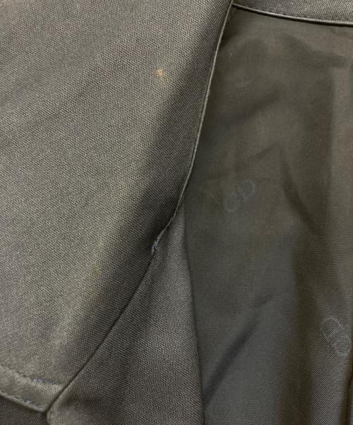Christian Dior MONSIEUR（クリスチャンディオールムッシュ）Christian Dior MONSIEUR (クリスチャンディオールムッシュ) シルクトレンチコート ネイビー サイズ:SIZE Lの古着・服飾アイテム