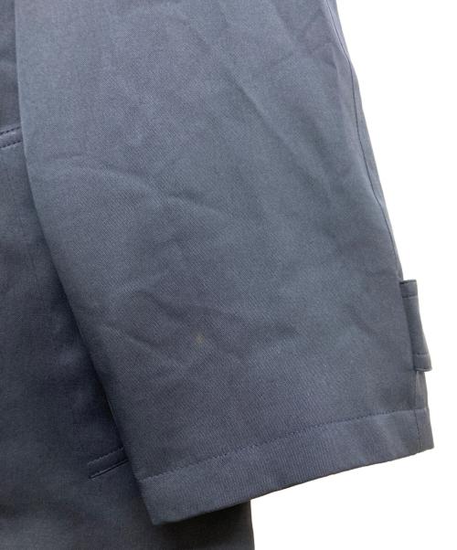 Christian Dior MONSIEUR（クリスチャンディオールムッシュ）Christian Dior MONSIEUR (クリスチャンディオールムッシュ) シルクトレンチコート ネイビー サイズ:SIZE Lの古着・服飾アイテム