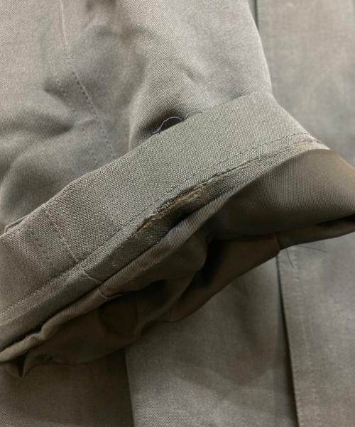 Christian Dior MONSIEUR（クリスチャンディオールムッシュ）Christian Dior MONSIEUR (クリスチャンディオールムッシュ) シルクトレンチコート ネイビー サイズ:SIZE Lの古着・服飾アイテム