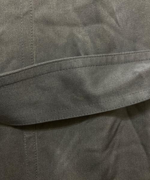 Christian Dior MONSIEUR（クリスチャンディオールムッシュ）Christian Dior MONSIEUR (クリスチャンディオールムッシュ) シルクトレンチコート ネイビー サイズ:SIZE Lの古着・服飾アイテム