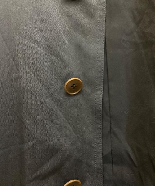 Christian Dior MONSIEUR（クリスチャンディオールムッシュ）Christian Dior MONSIEUR (クリスチャンディオールムッシュ) シルクトレンチコート ネイビー サイズ:SIZE Lの古着・服飾アイテム