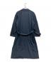 Christian Dior MONSIEUR (クリスチャンディオールムッシュ) シルクトレンチコート ネイビー サイズ:SIZE L：18000円