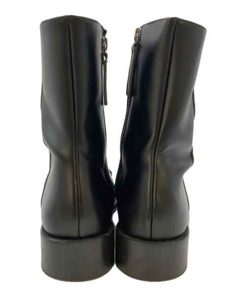 HEREU（ヘリュー）HEREU (ヘリュー) Metla ポリッシュド ブーツ ブラック サイズ:SIZE38の古着・服飾アイテム