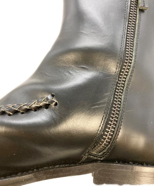 HEREU（ヘリュー）HEREU (ヘリュー) Metla ポリッシュド ブーツ ブラック サイズ:SIZE38の古着・服飾アイテム