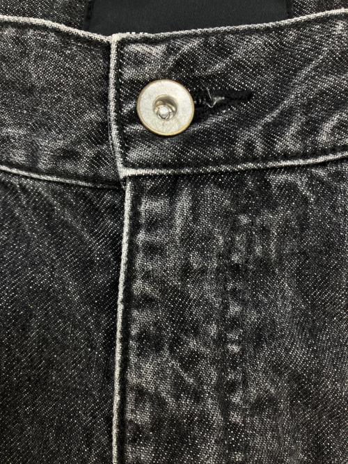 YUKI HASHIMOTO（ユウキハシモト）YUKI HASHIMOTO (ユウキハシモト) TWISTED JEANS ブラック サイズ:SIZE44の古着・服飾アイテム