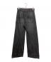 YUKI HASHIMOTO (ユウキハシモト) TWISTED JEANS ブラック サイズ:SIZE44：10000円