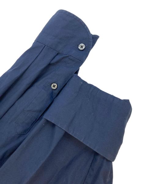 KOLOR（カラー）KOLOR (カラー) ドッキングシャツ ネイビー サイズ:SIZE1の古着・服飾アイテム