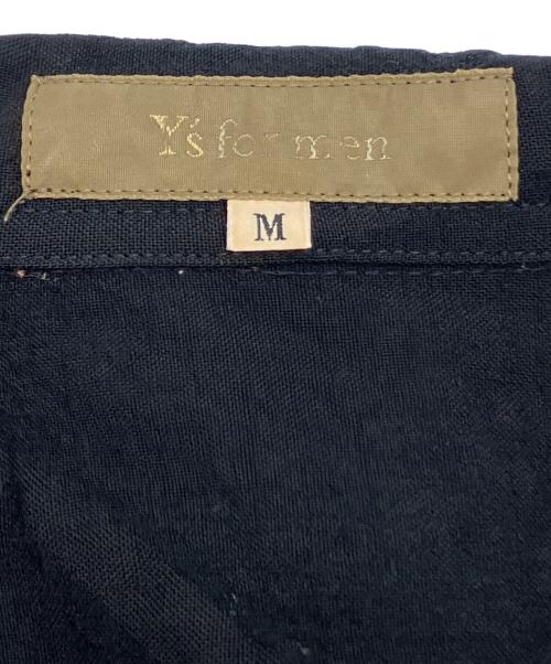 Y's for men（ワイズフォーメン）Y's for men (ワイズフォーメン) ジップシャツジャケット ブラック サイズ:SIZE Mの古着・服飾アイテム