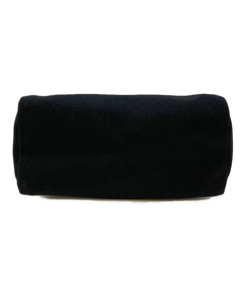 PRADA（プラダ）PRADA (プラダ) カナパ ロゴキャンバスコスメポーチ ブラック サイズ:実寸サイズをご参照下さい。の古着・服飾アイテム