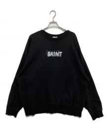 SAINT MICHAEL（セントマイケル）の古着「SEVEN DEADLY CRW N SWT/7 DEADLYスウェット　SM-HR8-0000-044」｜ブラック