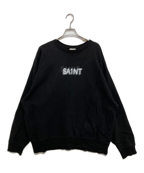 SAINT MICHAEL（セントマイケル）SAINT MICHAEL (セントマイケル) SEVEN DEADLY CRW N SWT/7 DEADLYスウェット　SM-HR8-0000-044 ブラック サイズ:SIZE XLの古着・服飾アイテム