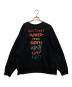 SAINT MICHAEL (セントマイケル) SEVEN DEADLY CRW N SWT/7 DEADLYスウェット　SM-HR8-0000-044 ブラック サイズ:SIZE XL：35000円